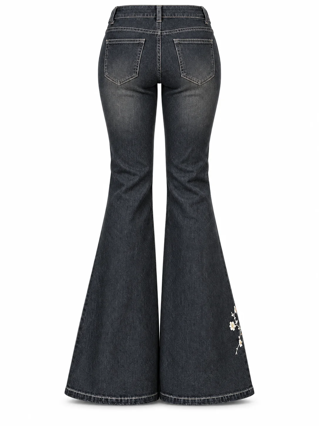 Onyx Blossom Flare Jeans product photo 3